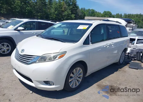 2015 Toyota Sienna Limited 7 Passenger from USA, damaged, VIN 5TDDK3DC2FS108045